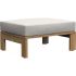 Пуф деревянный с подушкой Janus et Cie Matisse Teak