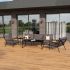 Лаунж зона Ideal Patio FESTA антрацит с трехместным диваном