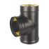 Сэндвич-тройник Везувий Black (AISI 430/0.5мм + Оц.)